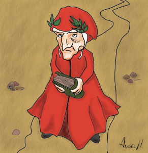 Caricatura__Dante_Alighieri_by_Anselo