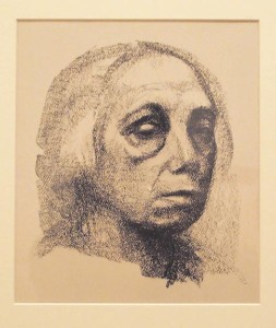 Kate Kollwitz, "Autoritratto", 1920