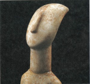 Cicladi, testa di donna (2.500 c.a)