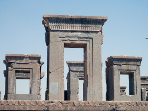 Le rovine di Persepoli