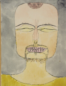 P.Klee, Autoritratto (Profonda meditazione), 1919